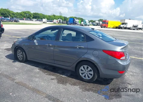 2016 Hyundai Accent Se из США, поврежденный, VIN KMHCT4AE0GU966563